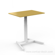 Best Electric Portable Standing Trestle Desk With One Leg adjust standing desk computer